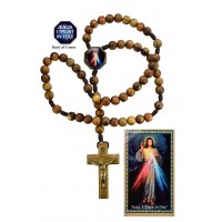 10mm Wood Divine Mercy Rsry