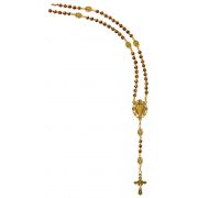 Ant. Gold Arum Necklace With