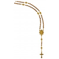 Ant. Gold Arum Necklace With