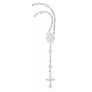 All Silver Necklace With Card