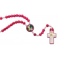 Pink Wood Guardian Angel