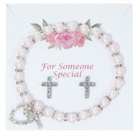 Pink Pearl Brac & Cry Ear Set