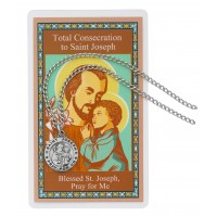 St Joseph Consec. Pendant Set