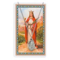 Saint Barbara Medal, Prayer Card Set