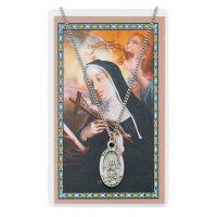 Saint Rita Medal, Prayer Card Set