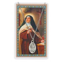 Saint Teresa Avila Medal, Prayer Card Set