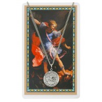 18" St Michael Prayer Card Set