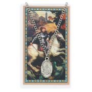 Saint George Medal, Prayer Card Set