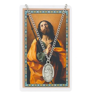 Saint James Medal, Prayer Card Set 735365522934 - PSD550JA