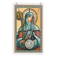 Saint Brigid Medal, Prayer Card Set