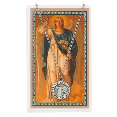 Saint Gabriel Medal, Prayer Card Set 735365496495 - PSD600GB
