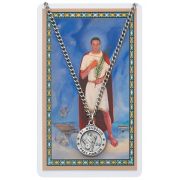Saint Genesius Medal, Prayer Card Set