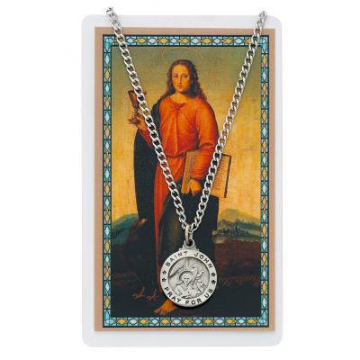 Saint John Medal, Prayer Card Set 735365497225 - PSD600JN