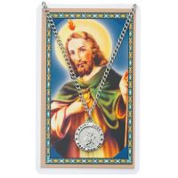 Pewter Saint Jude Metal, Prayer Card Set