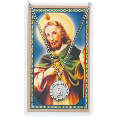 Pewter Saint Jude Metal, Prayer Card Set 735365496549 - PSD600JU