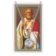 St Nicholas Medal, Prayer Card Set