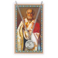 St Nicholas Medal, Catholic Prayer Card Set
