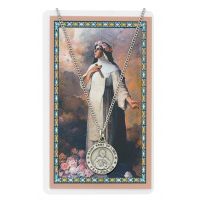 Saint Rose Lima Medal, Prayer Card Set
