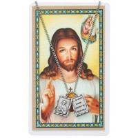 Scapular Pendant & Prayer Card
