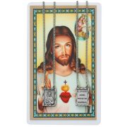 Scapular Pendant & Prayer Card