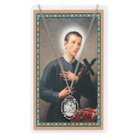 Saint Gerard Prayer Card Set w/18 inch Chain