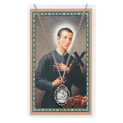 Saint Gerard Prayer Card Set w/18 inch Chain 735365046782 - PSD621GR