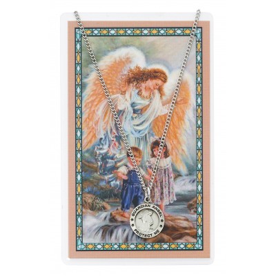 Guardian Angel Prayer Card Set - 735365521173 - PSD700GA