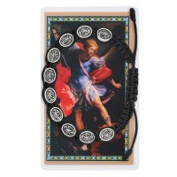 Black Corded St Michael Brac W