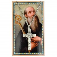 St. Benedict Cross & Pray Card