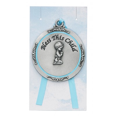 Boy Crib 2-3/4 inch Medal/Ribbon 735365762910 - PW12-B