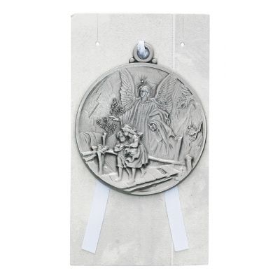 Guardian Angel Crib 2-3/4 inch Medal/Ribbon 735365763115 - PW12-GA