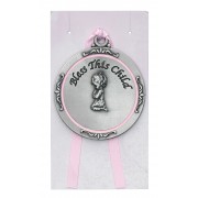 Girl Crib 2-3/4 inch Medal/Ribbon