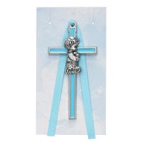 3-1/2 inch Blue Boy Crib Cross