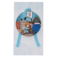 Praying Boy 3d Crib Medal