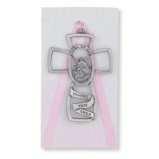 Guardian Angel Cross/Pink Ribbon