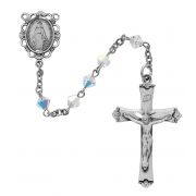 Sterling Silver 5mm Swarovski Crystal Rosary