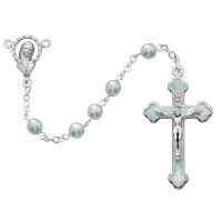 5mm Blue Rosary