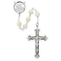 8mm Genuine Mother Of Pearl Rosary