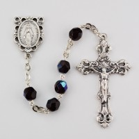 6mm Ab Garnet/january Rosary
