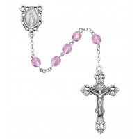 6mm Rose/october Rosary