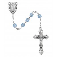 6mm Zircon/december Rosary