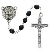7 X 8 Black Wood H.s. Rosary