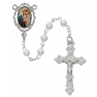 Pearl Mother/child Decal Rosry