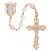 8mm Rose Gold Cry Guadalupe Rs