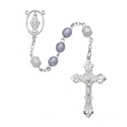 Rf 7mm Lavender Pearl Rosary