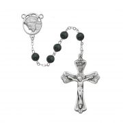 6mm Genuine Black Onyx Rosary