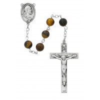 6mm Genuine Tiger Eye Rosary