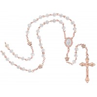 6mm Crystal Rose Gold Rsy/box
