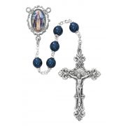 7mm Blue Pearl Our Lady Grace