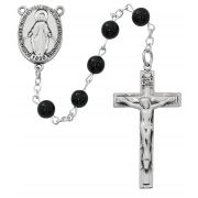 Ss Black Onxy Mirac Rosary